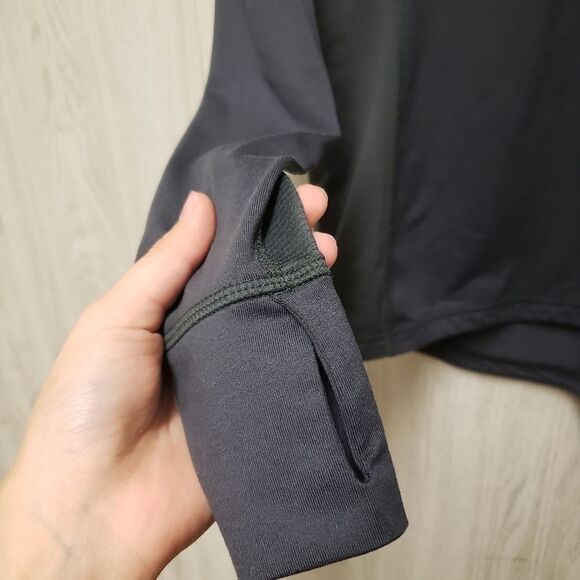 Adidas Climalite Grey Half Zip Athletic Jacket M - Picture 9 of 10